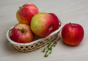 Few apples