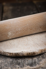 Preparation of wholegrain dough for homemade bread