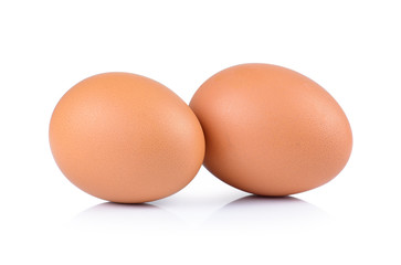egg on white background