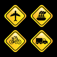 Obraz premium conveyance icon