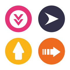 arrows icons