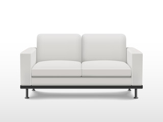 graceful blank sofa
