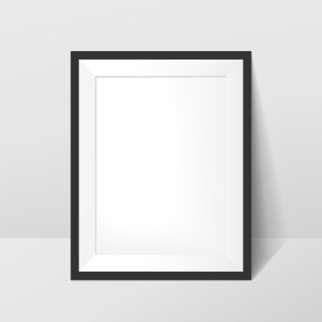 elegant blank photo frame