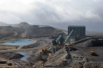 coal washing facility