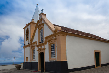 Obraz premium Small church named imperio in Terceira