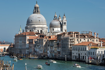 Naklejka premium Venedig und der Canal Grande 