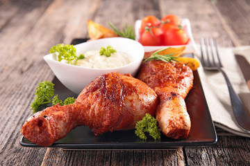 grilled chicken barbecue