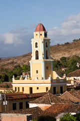 Fototapeta na wymiar Trinidad, Cuba - The Iglesia and Convento de San Francisco