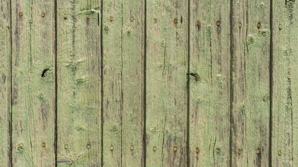 Holzbretter grün im shabby style 