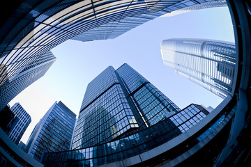 Skyscrapers in Hong Kong