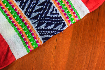 thai fabric texture