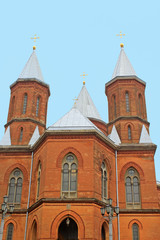 Fototapeta na wymiar Armenian church in Chernivtsi, Ukraine