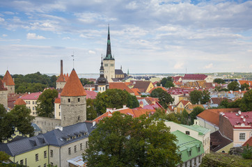 Obraz premium Old Tallinn