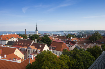 Fototapeta na wymiar Old Tallinn