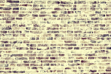 Spectacular treatment of brick wall texture