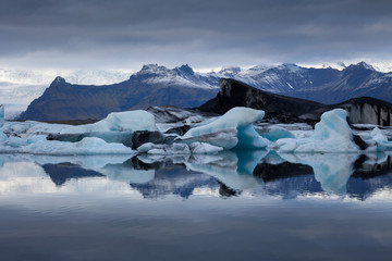 Glacier de Jokulsarlon, Islande