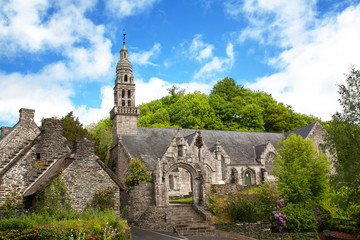 Fototapeta premium Eglise Notre-Dame , Châteaulin, Finistère, Bretagne