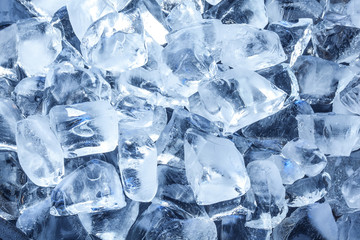 Ice cubes.