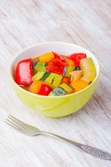 Vegetable Stew. Lecho, Lecso, Ratatouille