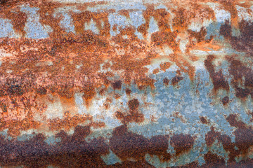 Old rusty steel