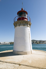 Fototapeta na wymiar Ibiza lighthouse