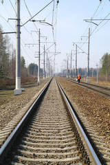 Fototapeta premium Railway