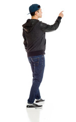 Model isolated back pointing