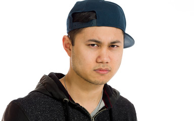 Model sadness upset worried