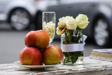 Outdoor table decoration