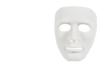 White masks like human behavior, conception