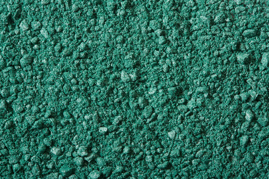 Green Eye Shadow Crushed, Make Up Powder Texture Background