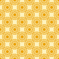 circles seamless Sunny palette