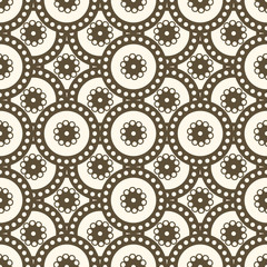 seamless patterns with circles 