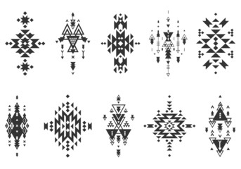 Vector Tribal elements, ethnic collection - 83711023