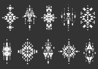 Vector Tribal elements, ethnic collection - 83711034