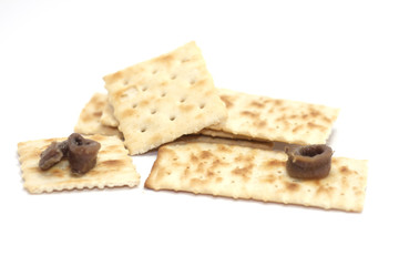 cracker e acciuga