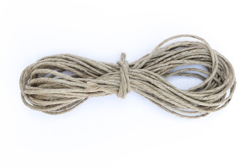 Naklejka premium Rope isolated on white