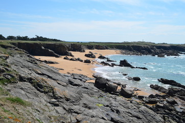 Plage des Sables Rouis (Ile d'yeu)
