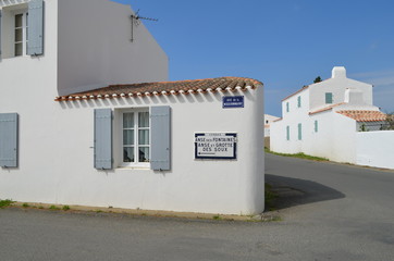 paysage urbain - Ile d'Yeu 