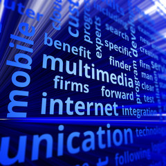 Obraz premium Internet concept