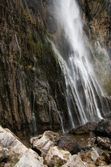 Obraz premium Asón waterfall in Cantabria, Spain.