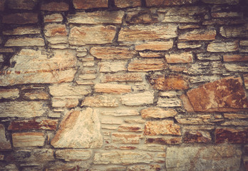 Stone wall