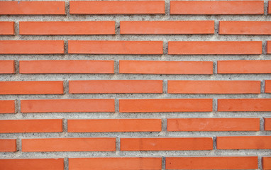 Red brick wall for wallpaper