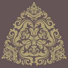 Orient Abstract Vector Pattern