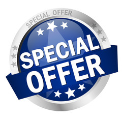 Button with Banner Special Offer
