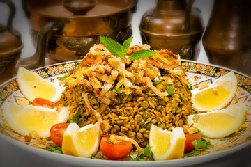 Mejadra - Arabian dish
