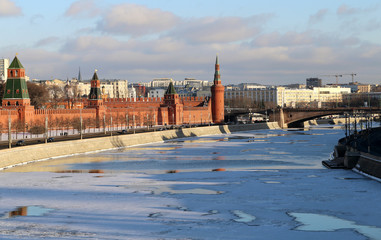 Fototapeta premium The Moscow Kremlin