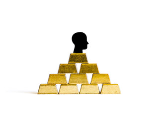 Golden bricks: wealth conceptualisation isolated