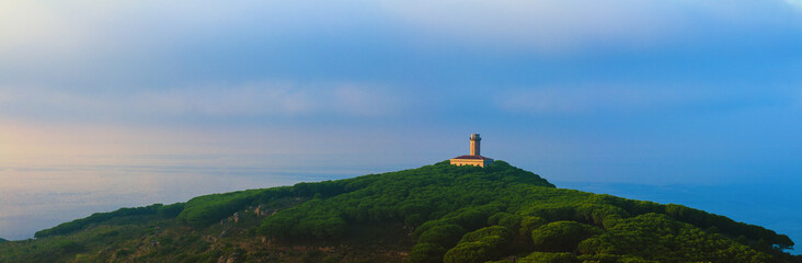 Fototapeta na wymiar Giglio Lighthouse