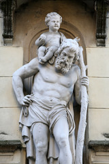 Saint Christopher, basilica Assumption of the Virgin Mary in Marija Bistrica, Croatia